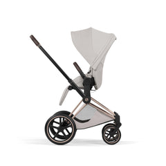 CYBEX Priam Fold V5 2 in 1  City Grey, Frame Rose Gold