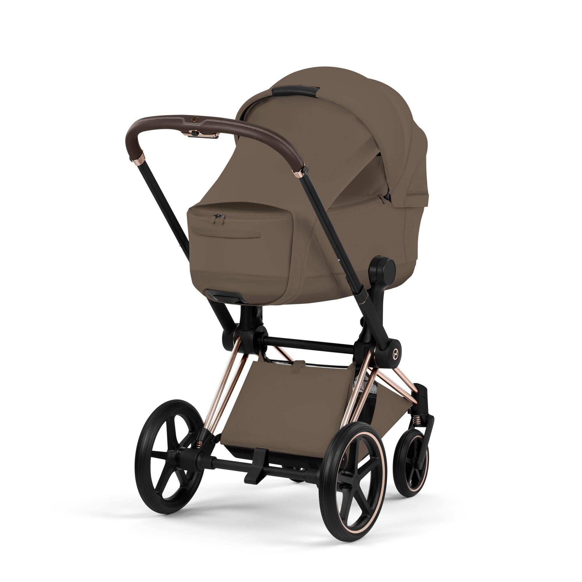 CYBEX Priam Style 2 in 1 Coconut Brown, Frame Rose Gold