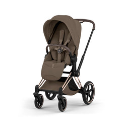 CYBEX Priam Style 2 in 1 Coconut Brown, Frame Rose Gold