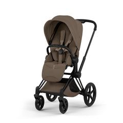 CYBEX Priam Style 2 in 1 Coconut Brown, Frame Matt Black