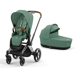 CYBEX Priam V4 2 in 1 Leaf Green (Frame Chrome Brown)