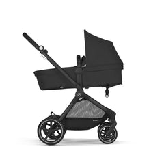 CYBEX Eos universalus 2in1 vežimėlis, Moon Black (Matt Black Frame)