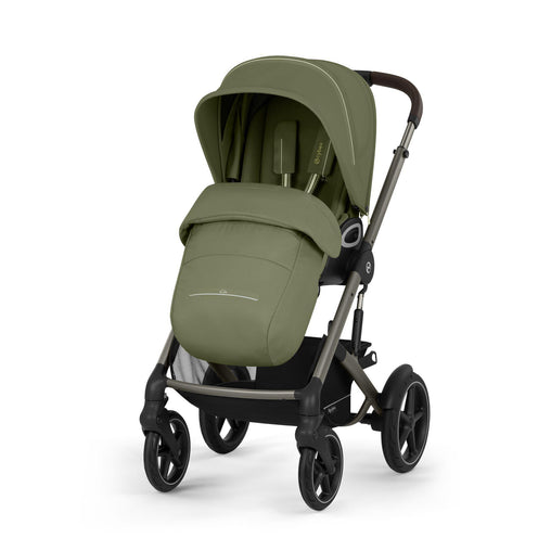 CYBEX Talos S Lux V2 universalus 2in1 vežimėlis, Moss Green