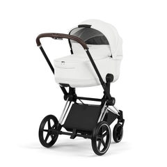 CYBEX Priam Style 2 in 1 Off White, Frame Chrome Brown