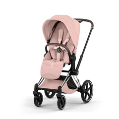 CYBEX Priam Style 2 in 1 Peach Pink, Frame Chrome Brown