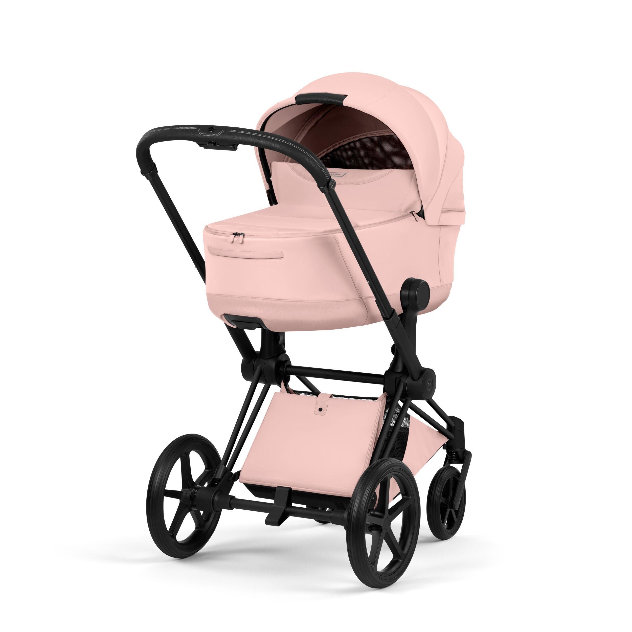 CYBEX Priam Style 2 in 1 Peach Pink, Frame Matt Black