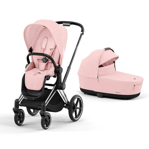 CYBEX Priam V4 2 in 1 Peach Pink (Chrome With Black Details)