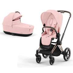 CYBEX Priam V4 2 in 1 Peach Pink (Rose Gold Frame)