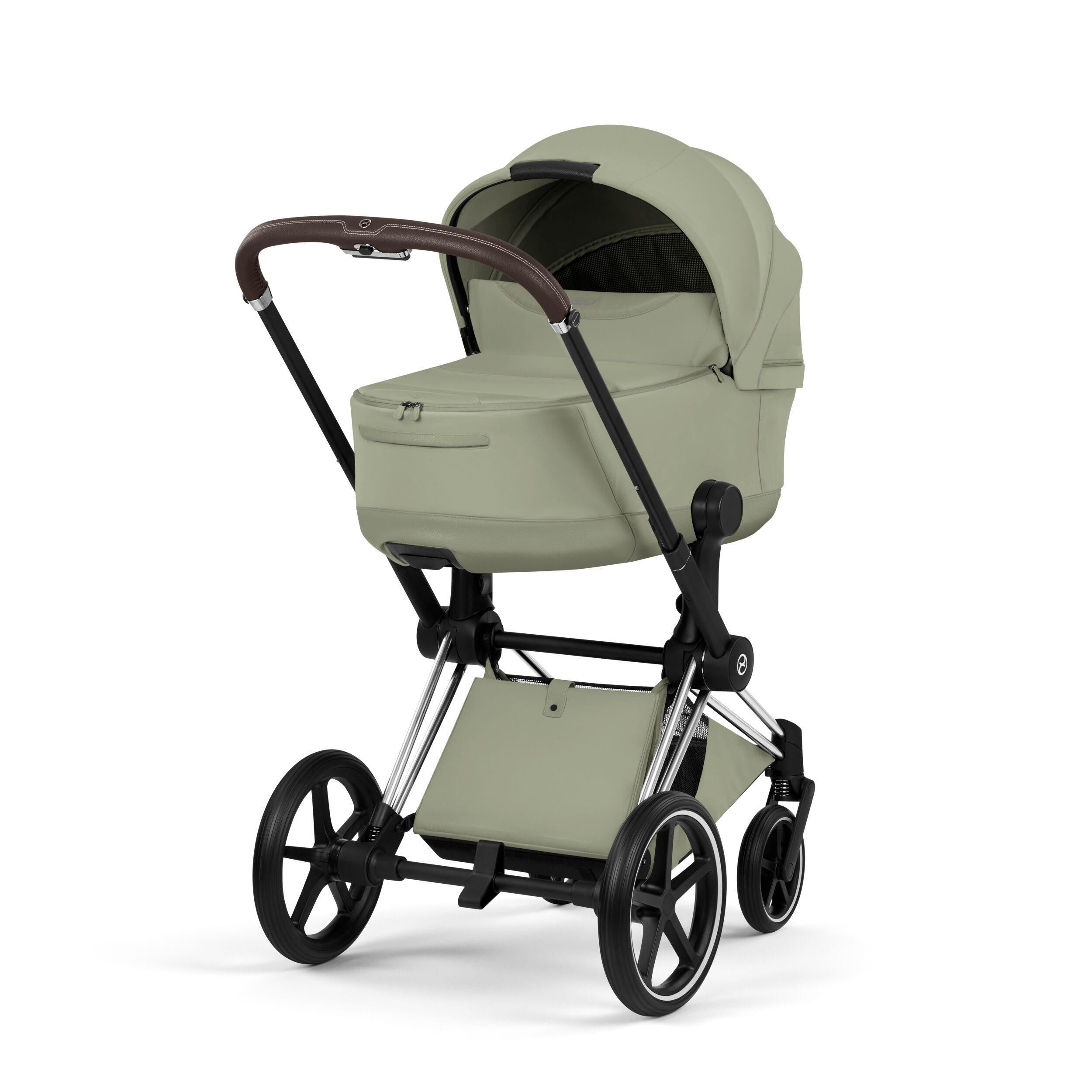 CYBEX Priam Style 2 in 1 Sage Green, Frame Chrome Brown