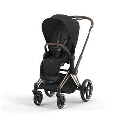 CYBEX Priam V4 2 in 1 Sepia Black (Rose Gold Frame)