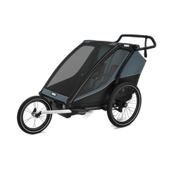 Thule Chariot Cab dvivietė dviračio priekaba – vežimėlis – Dark Slate