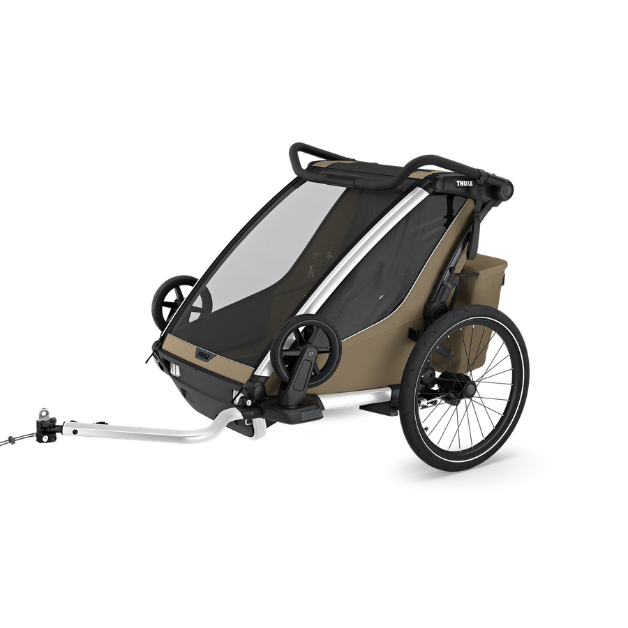 Thule Chariot Cross 2 Double dvivietė dviračio priekaba – vežimėlis