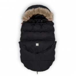 Universalus žieminis vokelis - miegmaišis į vežimėlį Noordi - Black PP150/9
