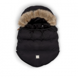 Universalus žieminis vokelis - miegmaišis į vežimėlį Noordi - Black PP150/9
