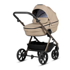 Tutis Uno6+ universalus vežimėlis kūdikiams 4in1 (146) + Tutis Elo Lux i-Size autokėdutė ir Isofix bazė