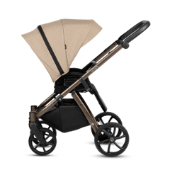 Tutis Uno6+ universalus vežimėlis kūdikiams 4in1 (146) + Tutis Elo Lux i-Size autokėdutė ir Isofix bazė