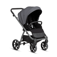 Tutis Uno6+ universalus vežimėlis kūdikiams 4in1 (169)) + Tutis Elo Lux i-Size autokėdutė ir Isofix bazė