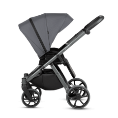 Tutis Uno6+ universalus vežimėlis kūdikiams 4in1 (169)) + Tutis Elo Lux i-Size autokėdutė ir Isofix bazė