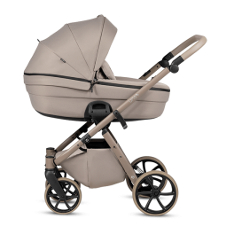 Tutis Uno6+Leather  universalus vežimėlis 3in1 (185) + Tutis Elo Lux i-Size autokėdutė