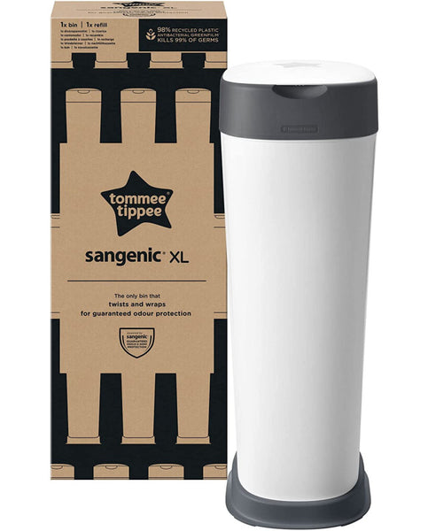 Tommee Tippee sauskelnių konteineris Sangenic XL-baltas