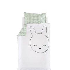 Patalynės užvalkalai  Traumeland Cuddly Bunny (100x135cm + 40x60cm)