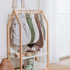 Traumeland Liebmich kūdikio miegmaišis  - Hophop Bunny Beige - 56/62cm