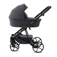 Tutis Leo5+ universalus vežimėlis 3in1 (290) Antracite Grey + Tutis Beno i-Size autokėdutė