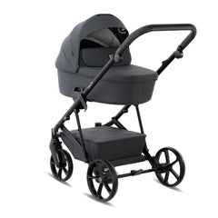 Tutis Leo5+ universalus vežimėlis 3in1 (290) Antracite Grey + Tutis Beno i-Size autokėdutė