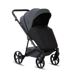 Tutis Leo5+ universalus vežimėlis 3in1 (290) Antracite Grey + Tutis Beno i-Size autokėdutė