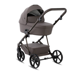 Tutis Leo5+ universalus vežimėlis 3in1 (393) Mocca Brown + Tutis Beno i-Size autokėdutė