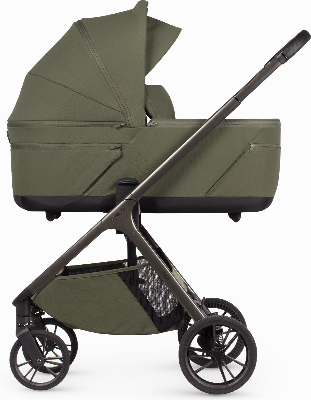 Venicci Tila universalus vežimėlis 2in1 - Olive