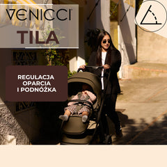 Venicci Tila universalus vežimėlis 2in1 - Latte