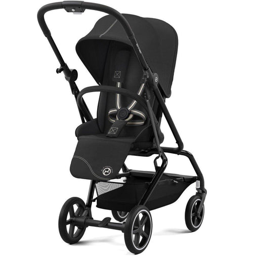 CYBEX Eezy S Twist+2  vežimėlis - Spalva - Moon Black