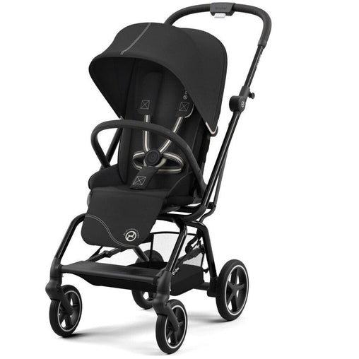 CYBEX Eezy S Twist+2  vežimėlis - Spalva - Moon Black