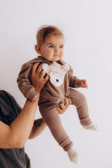 Wooly Organic kelnės GOTS, Taupe