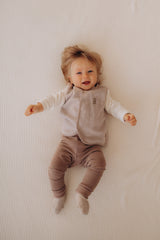 Wooly Organic kelnės GOTS, Taupe