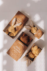 Wooly Organic šildanti pagalvėlė su vyšnių kauliukais meškiukas, Caramel Brown