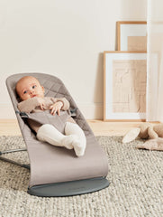 BABYBJÖRN gultukas - Bouncer Bliss - Spalva - Sand grey - dark grey frame