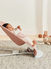 BABYBJÖRN gultukas - Bouncer Bliss - Spalva - Dusty pink - light grey frame