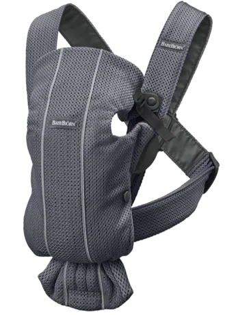 BABYBJÖRN - Kūdikių nešioklė - Mini 3D Airy mesh - Spalva - Anthracite