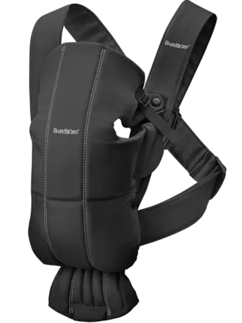 BABYBJÖRN - Kūdikių nešioklė - Mini Comfy cotton - Spalva - black