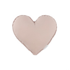 Cotton & Sweets Mini  pagalvėlė širdelė - Spalva - Bubbles Powder Pink
