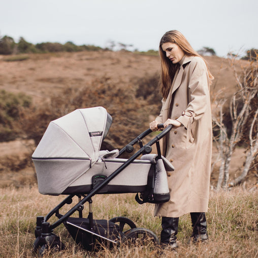 Noordi Aqua 2in1 Light Grey (602) kūdikių vežimėlis
