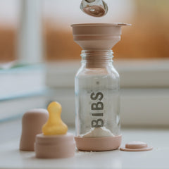 Bibs kūdikio buteliukas 225 ml - pilnas rinkinys - Spalva - Ivory