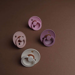BIBS 2vnt. čiulptukų rinkinys 1 dydis (0 - 6 mėn.) - Spalva - Lavender/ Baby Pink