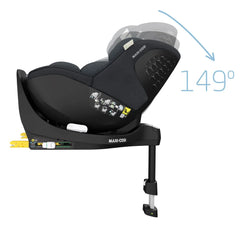 Automobilinė kėdutė Maxi-Cosi Mica Pro Eco 360 i-Size 0-18kg - Spalva - Authentic Graphite