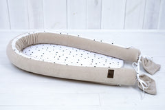 Kūdikio gultukas - Sleepee (smėlio spalvos) - TipiTapi.lt