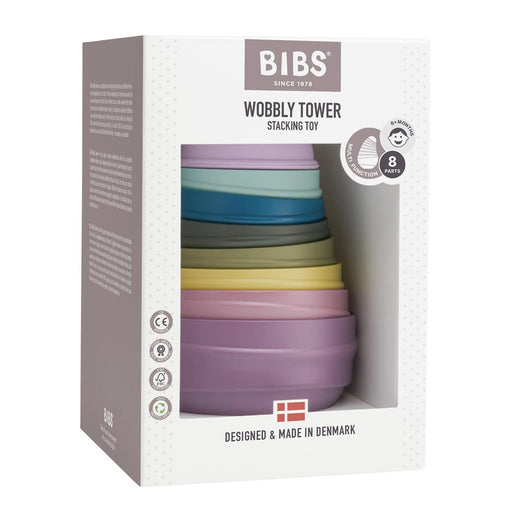 Bibs Bokštelis - Woobly Tower -  Spalva - Bright Rainbow