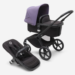 Bugaboo Fox 5  2 in 1 - Spalva - Black - Midnight Black - Astro Purple