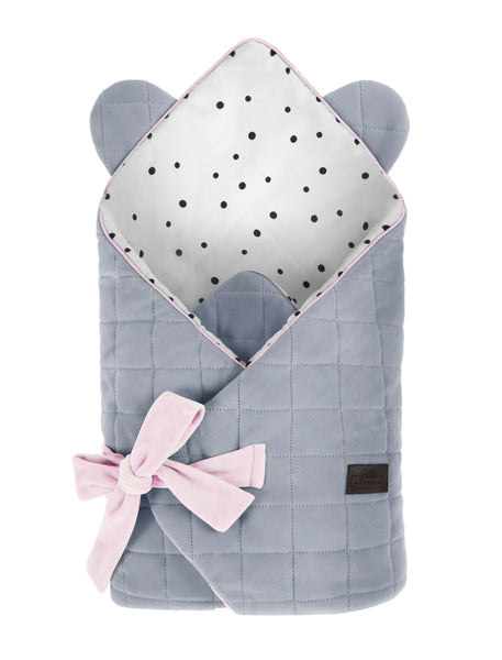 Naujagimio vokelis Sleepee - Spalva - Royal Grey/Pink
